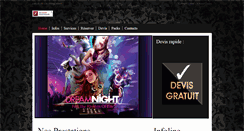 Desktop Screenshot of dream-night.fr